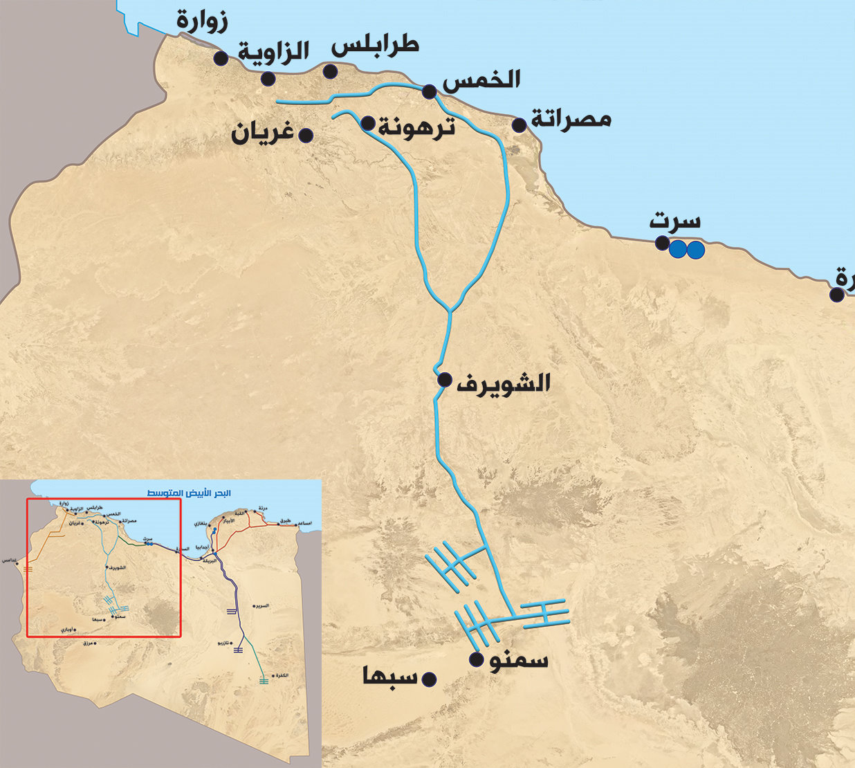 منظومة الحساونة - سهل الجفارة